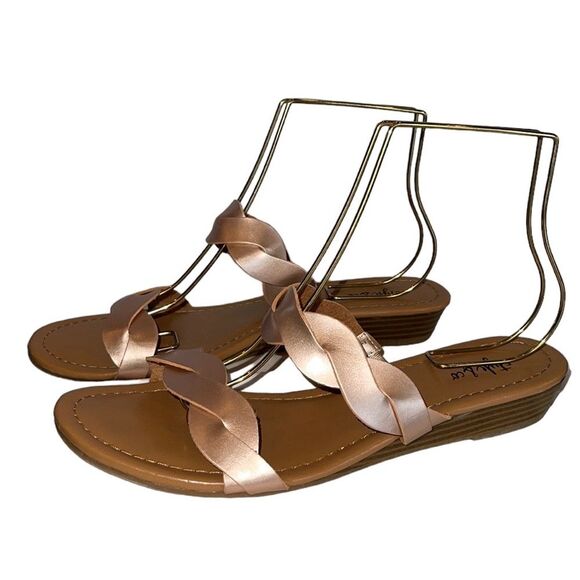 Style & Co. pink slide sandals size 8 - Picture 1 of 7